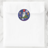 Sticker Rond F-14 Tomcat (Sac)