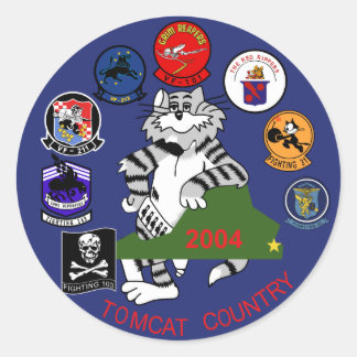 Sticker Rond F-14 Tomcat