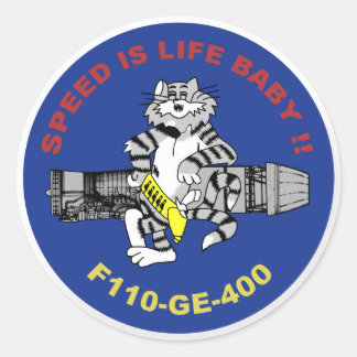 Sticker Rond F-14 Tomcat