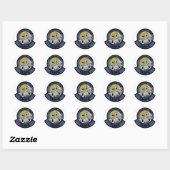 Sticker Rond F-14 Tomcat (Feuille)