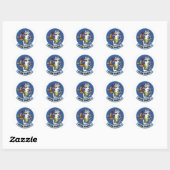 Sticker Rond F-14 Tomcat (Feuille)