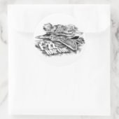 STICKER ROND F-22 RAPTOR NULL (Sac)