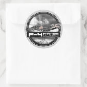 Sticker Rond F-4 Phantom II (Sac)