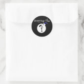 Sticker Rond F Bombe (Sac)