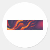 Sticker Rond F-Caw-F Essential Retro Classic (Devant)