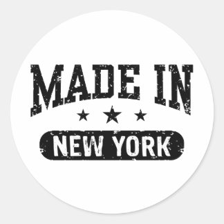 Sticker Rond Fabriqué à New York