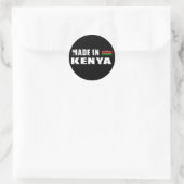 Sticker Rond Fabriqué au Kenya (Sac)
