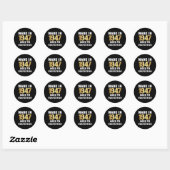 Sticker Rond Fabriqué en 1947 Aged to Perfection (Feuille)