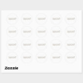 Sticker Rond Fabriqué En Chine (Feuille)
