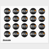 Sticker Rond Fabriqué en Espagne (Feuille)