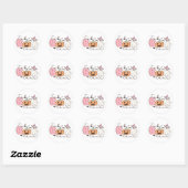 Sticker Rond Fabuleux Halloween (Feuille)