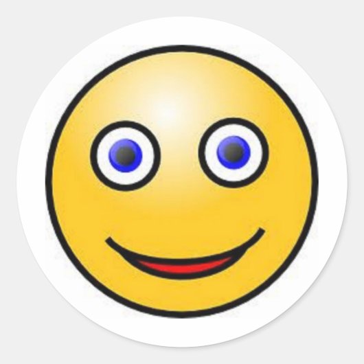 Sticker Rond Face (Devant)