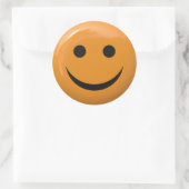 Sticker Rond Face (Sac)