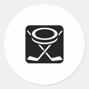 Sticker Rond Face de la boîte