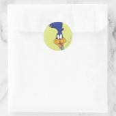 Sticker Rond Face ROAD RUNNER™ (Sac)