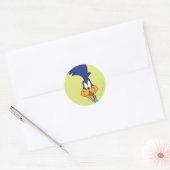 Sticker Rond Face ROAD RUNNER™ (Enveloppe)