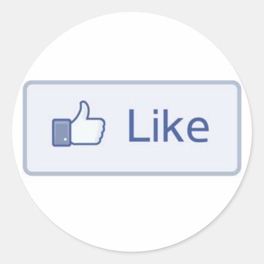 Sticker Rond Facebook (Devant)