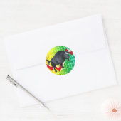 Sticker Rond Facturation du marché Bull (Enveloppe)