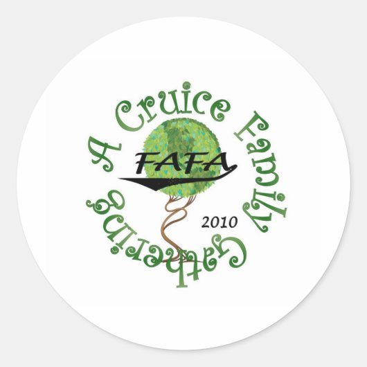 STICKER ROND FAFA (Devant)