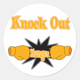 Sticker Rond Faim