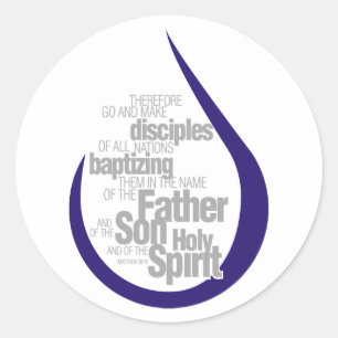 Sticker Rond Faire des disciples