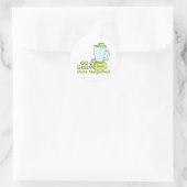 STICKER ROND FAIRE MARGARITAS (Sac)