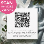 Sticker Rond Faire-part de déménagement de Noël