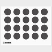 Sticker Rond Faire-part de grossesses (Feuille)