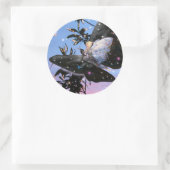 Sticker Rond Fairy Flight ! (Sac)