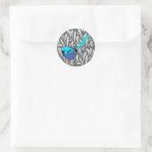 Sticker Rond Fairy Wren (Sac)