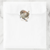 Sticker Rond Fairywren (Sac)
