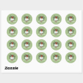 Sticker Rond "Faisons ça" Cobra - Le Lotus Blanc (Feuille)