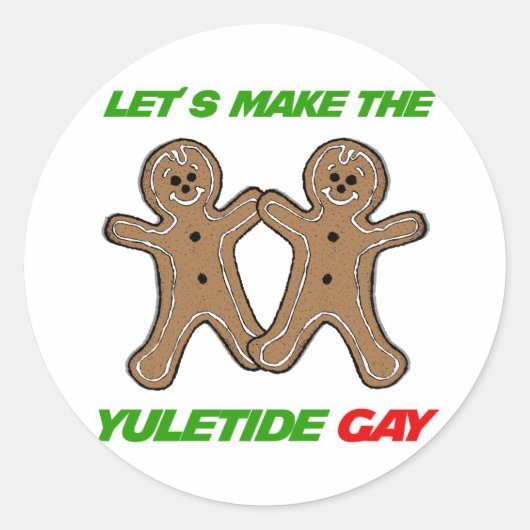 Sticker Rond FAISONS LE YULETIDE GAY -.png (Devant)