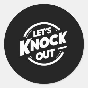 Sticker Rond Faisons un tour