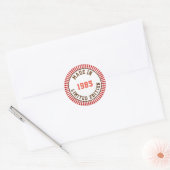 Sticker Rond Fait en 1985 (Enveloppe)