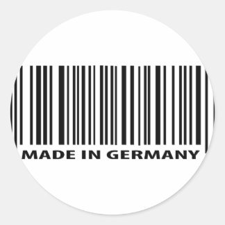 Sticker Rond fait en allemagne icône