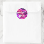 Sticker Rond Fait main (Sac)