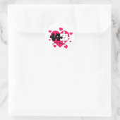Sticker Rond Fait pour l'autre ! (Sac)