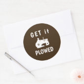 Sticker Rond Faites-le couler (Enveloppe)