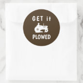 Sticker Rond Faites-le couler (Sac)