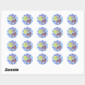 Sticker Rond Faites Que La Magie Arrive. LIRE ! (Feuille)
