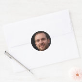Sticker Rond Faites que votre vie compte (Enveloppe)