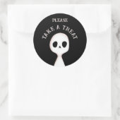 Sticker Rond Faites un régal (Sac)