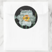 Sticker Rond Faites une gentillesse (Sac)