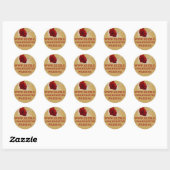 STICKER ROND FAITES VOS PROPRES BÂTIMENTS RONDS POUR LES BÂTIME (Feuille)