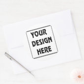 Sticker Rond Faites votre propre (Enveloppe)