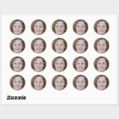 Sticker Rond Faites Votre Voyage (Feuille)