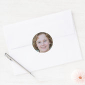 Sticker Rond Faites Votre Voyage (Enveloppe)