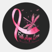 Sticker Rond Faith Hope (Devant)