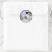 Sticker Rond Falcon des Prairies (Sac)